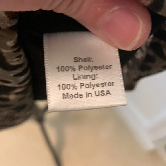 Peyton Jensen son spaghetti slip dress leopard print xL - Picture 5 of 5